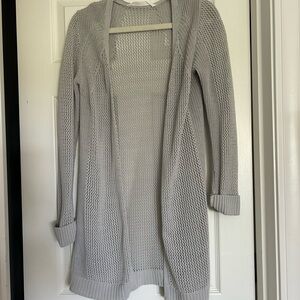 Grey Duster Sweater